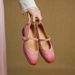 Handcrafted Genuine Leather Women’s Shoes - Elegance Redefined(EcqiH-7360)