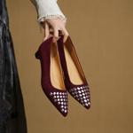 Exquisite Handmade Leather Women's Shoes for Ultimate Elegance(EcqiH-7362)