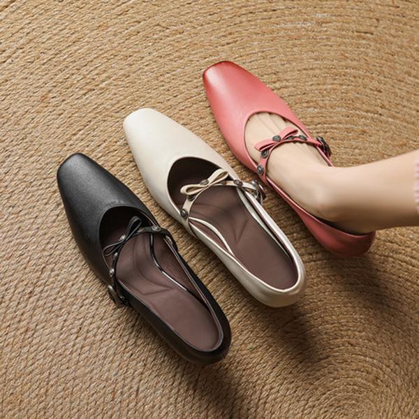 Exquisite Handcrafted Leather Women’s Shoes: Luxe Elegance(EcqiH-7369)