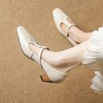 Handcrafted Luxury Leather Women's Shoes for Timeless Elegance(EcqiH-7370)