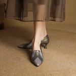 Elegance in Every Step: Handcrafted Genuine Leather Shoes(EcqiH-7372)