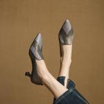 Elegance in Every Step: Handcrafted Genuine Leather Shoes(EcqiH-7372)