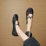 Handcrafted Leather Women's Shoes: Elegance Redefined(EcqiH-7375)