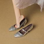 Handcrafted Leather Women's Shoes: Elegance Redefined(EcqiH-7500)