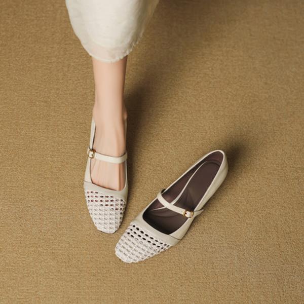 Handcrafted Leather Women's Shoes: Elegance Redefined(EcqiH-7500)