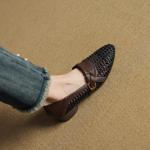 Exquisite Handmade Leather Women's Shoes for Elegant Luxury(EcqiH-7386)