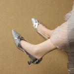 Elegant Handmade Leather Women's Shoes for Luxurious Style(EcqiH-7398)