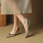 Elegant Handmade Leather Women's Shoes for Luxurious Style(EcqiH-7398)