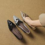 Elegant Handmade Leather Women's Shoes for Luxurious Style(EcqiH-7398)