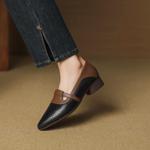 Handcrafted Luxury Leather Shoes for Elegant Women(EcqiH-7395)