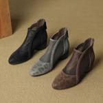 Elegant Handcrafted Leather Women's Shoes with Luxurious Quality and Artistry(EcqiH-7390)