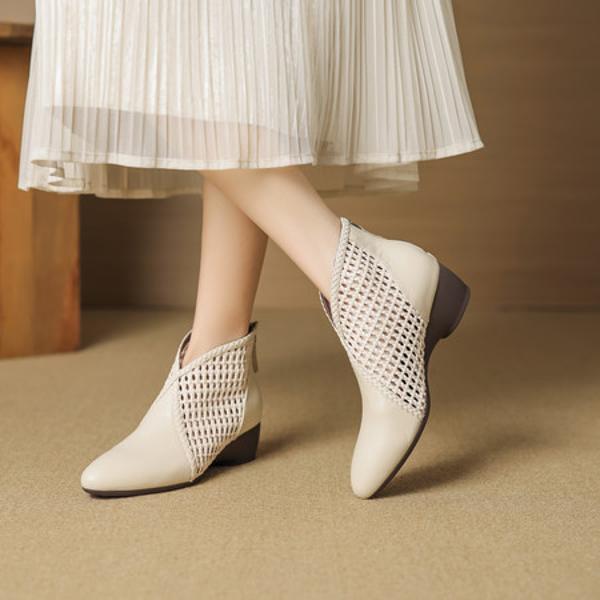 Handcrafted Genuine Leather Women's Shoes: Timeless Elegance & Luxury(EcqiH-7529)