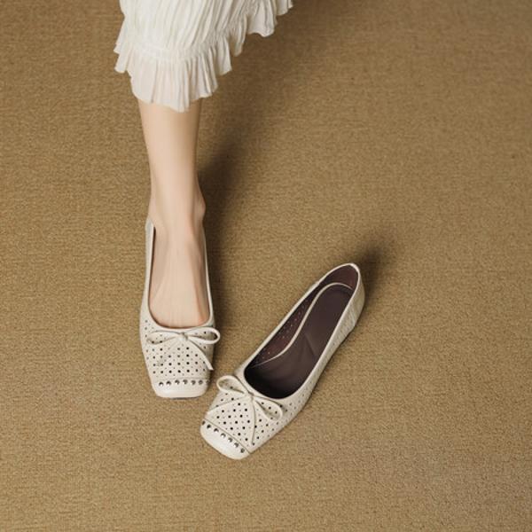 Handcrafted Luxury Leather Women’s Shoes - Elegance Redefined(EcqiH-7535)