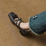 Luxurious Handcrafted Leather Women's Shoes: Exceptional Quality & Timeless Elegance(EcqiHY-7552)