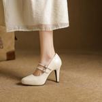 Handcrafted Luxe Genuine Leather Women's Shoes - Elegance Redefined(EcqiHY-7578)