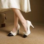 Luxurious Handcrafted Leather Women's Shoes, Elegant Quality(EcqiHY-7565)