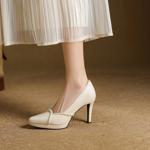 Luxurious Handcrafted Leather Women’s Shoes: Elegance in Every Detail(EcqiHY-7572)