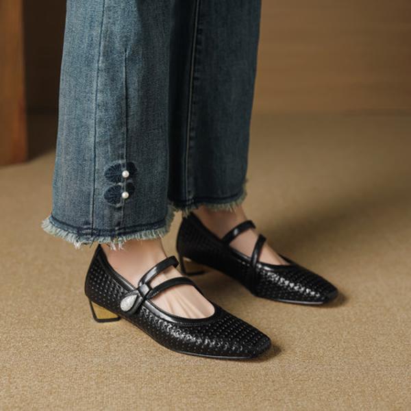 Elegant Handcrafted Leather Shoes: Luxurious Quality Craftsmanship(EcqiHL-7602)