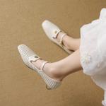 Elegant Handmade Genuine Leather Women's Shoes of Premium Craftsmanship(EcqiHL-7601)