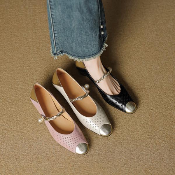 Exquisite Handcrafted Leather Women's Shoes: Luxury Redefined(EcqiHL-7615)