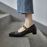 Handcrafted Genuine Leather Women's Shoes: Luxury, Quality, Elegance(EcqiHJ-7623)