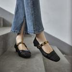 Handcrafted Genuine Leather Women's Shoes: Luxury, Quality, Elegance(EcqiHJ-7623)