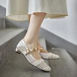 Handcrafted Genuine Leather Women's Shoes: Luxury, Quality, Elegance(EcqiHJ-7623)