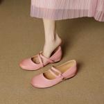 Elegant Handmade Leather Women's Shoes: Luxury Craftsmanship(EcqiHY-7639)