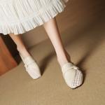 Exquisite Handcrafted Leather Women's Shoes: Elevate Your Style with Luxury Elegance(EcqiH-7670)