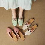 Luxury Handmade Leather Women’s Shoes - Elegant Craftsmanship(EcqiH-7675)