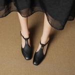 Elegant Handcrafted Leather Women's Shoes - Luxury Craftsmanship(EcqiH-7672)