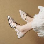 Handcrafted Genuine Leather Women's Shoes: Exquisite Craftsmanship & Luxury Elegance(EcqiHL-7720)