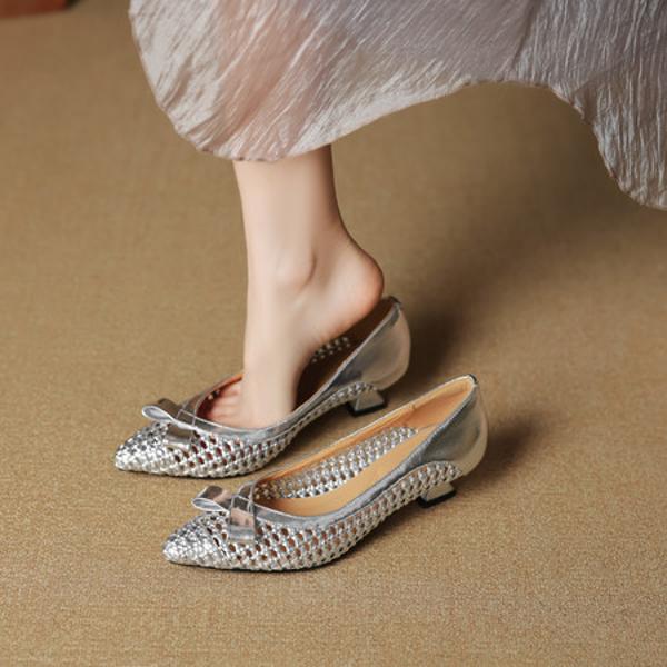 Exquisite Handmade Leather Women's Shoes: Luxury and Elegance(EcqiH-7716)