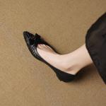 Exquisite Handmade Leather Women's Shoes: Luxury and Elegance(EcqiH-7716)