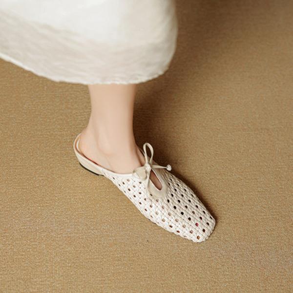 Luxurious Handcrafted Leather Women's Shoes with Exquisite Craftsmanship(EcqiHL-7782)