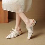 Luxurious Handcrafted Leather Women's Shoes with Exquisite Craftsmanship(EcqiHL-7782)