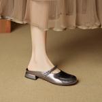 Luxurious Handcrafted Leather Women's Shoes with Exquisite Craftsmanship(EcqiHL-7776)