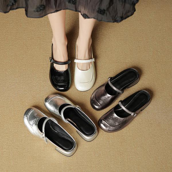 Luxurious Handcrafted Leather Women's Shoes with Exquisite Craftsmanship(EcqiHL-7776)