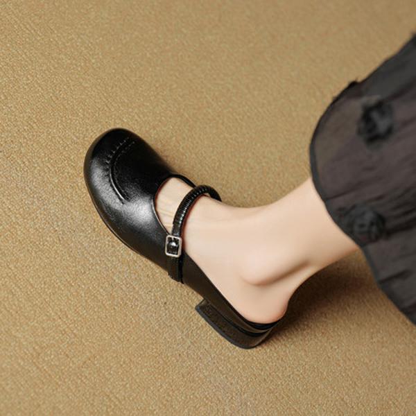 Luxurious Handcrafted Leather Women's Shoes with Exquisite Craftsmanship(EcqiHL-7776)