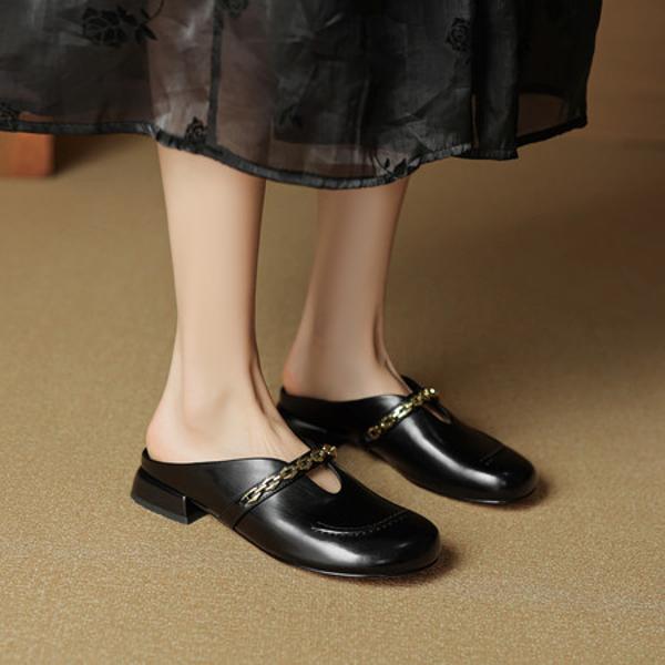 Handcrafted Luxury Leather Women's Shoes - Elegance Redefined(EcqiHL-7772)