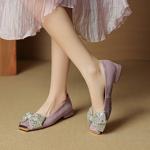 Exquisite Handcrafted Leather Women's Shoes: Elegance Redefined(EcqiH-7778)