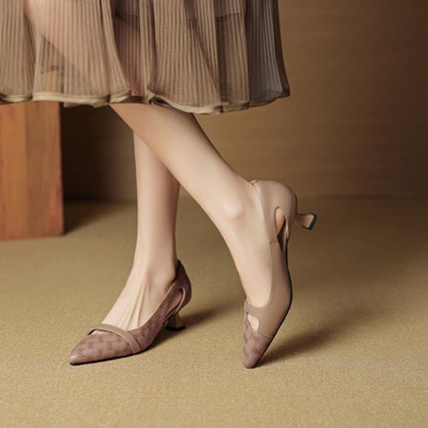 Handcrafted Genuine Leather Women’s Shoes: Exquisite Craftsmanship & Timeless Elegance(EcqiH-7788)