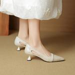 Handcrafted Genuine Leather Women’s Shoes: Exquisite Craftsmanship & Timeless Elegance(EcqiH-7788)