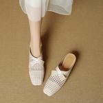 Elegant Handcrafted Leather Women's Shoes with Luxurious Quality(EcqiH-7806)