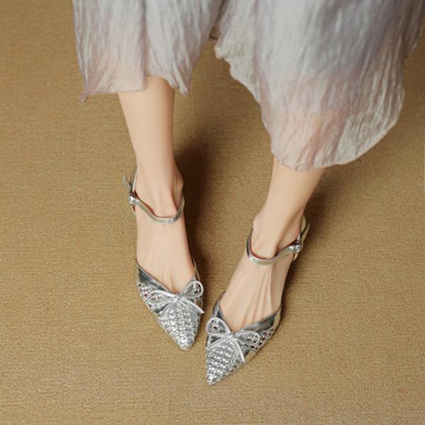 Handcrafted Luxury Leather Women's Shoes: Elegance in Every Stitch(EcqiH-7816)