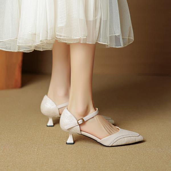 Handcrafted Luxury Leather Women's Shoes: Timeless Elegance and Superior Craftsmanship(EcqiH-7812)