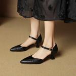 Handcrafted Luxury Leather Women's Shoes: Timeless Elegance and Superior Craftsmanship(EcqiH-7812)