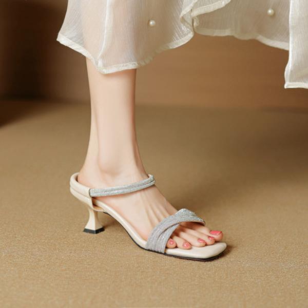 Handcrafted Genuine Leather Women's Shoes: Exquisite Elegance and Luxury(EcqiHY-7822)