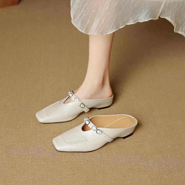 Handcrafted Leather Women's Shoes: Elegance in Every Luxurious Detail(EcqiHL-7832)