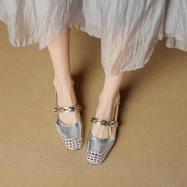 Handcrafted Luxury Leather Women's Shoes: Elegance Redefined(EcqiH-7860)